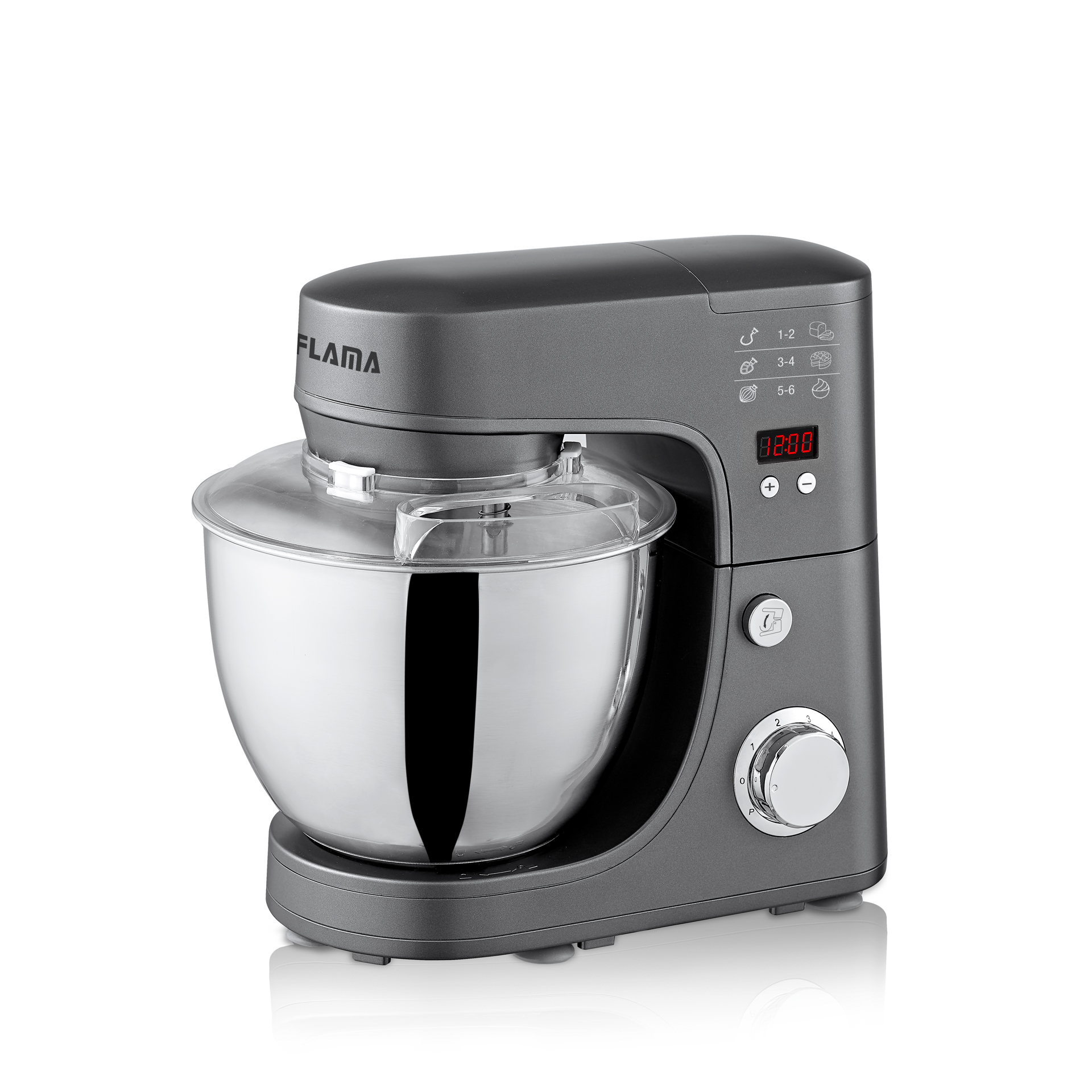 Robot de cocina batidora amasadora Flama 1470FL BOL 4,2L 800W
